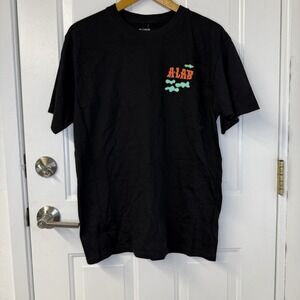 Zumiez A-Lab Everything Ends Live While U Can Black Adult Medium TShirt‎